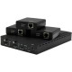 Juego Extensor HDBaseT de 3 Puertos - Alargador HDMI por Cable Cat5 con 3 Receptores - Hasta 4K ST124HDBT